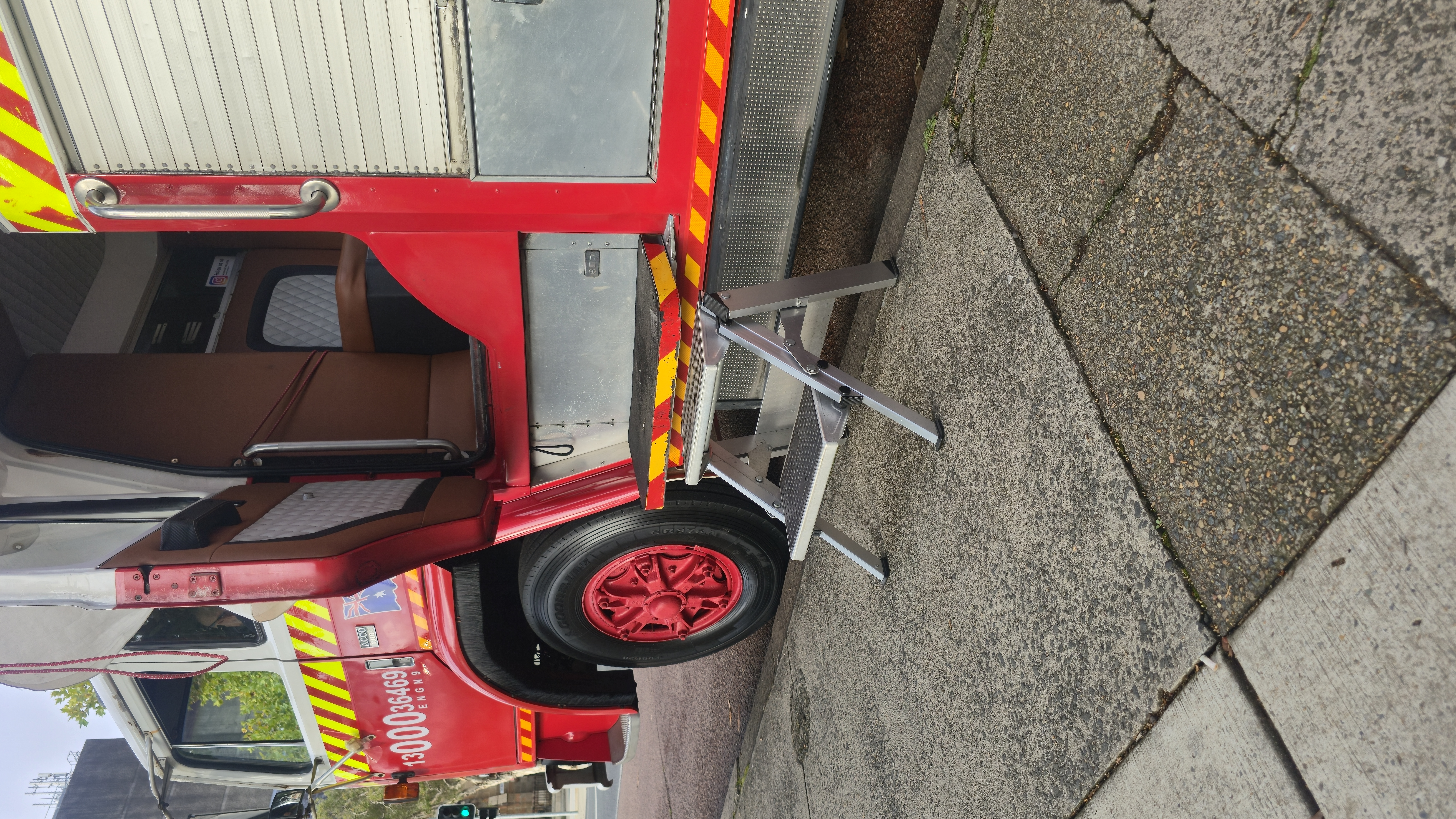 Sydney kids fire truck party photo 1